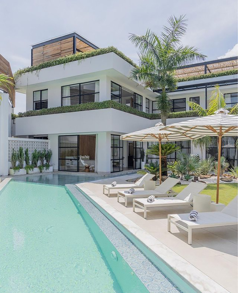 thiết kế biệt thự có hồ bơi