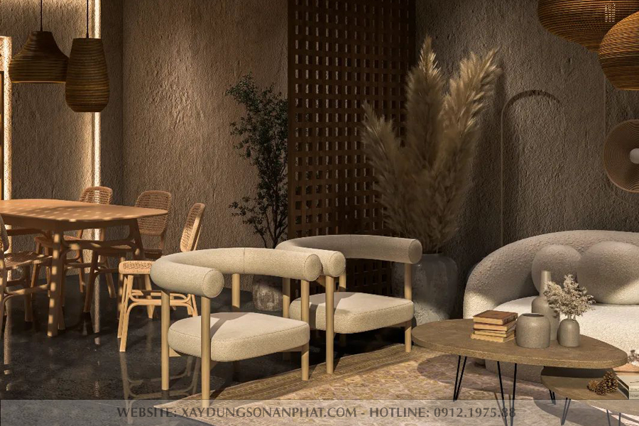 thiết kế nội thất phong cách Wabi Sabi